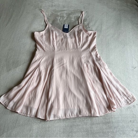Universal Thread Light Pink Slip Dress - Picture 1 of 9